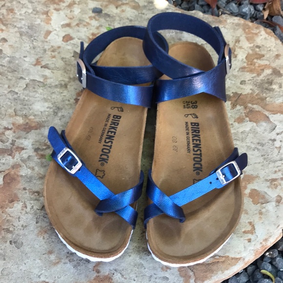 birkenstock yara blue